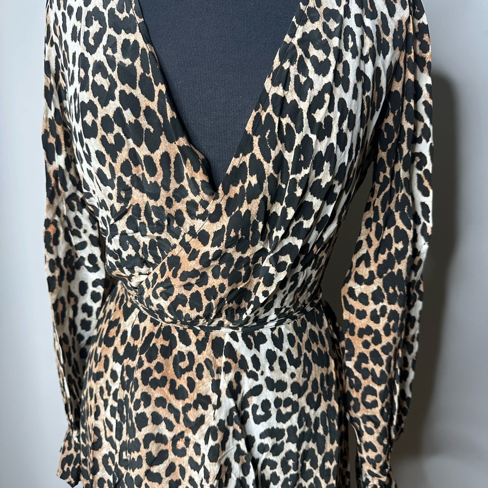 Ganni Animal Print Dress - Picture 2 of 4